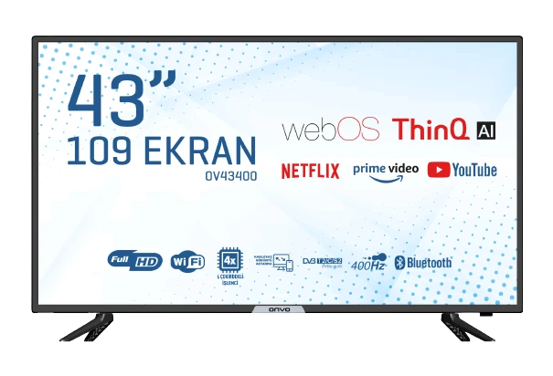 Onvo OV43250 43 İnç Otel Tipi LCD Televizyon