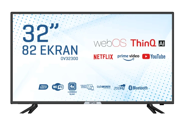 Onvo OV32F153 32 İnç Otel Tipi Televizyon