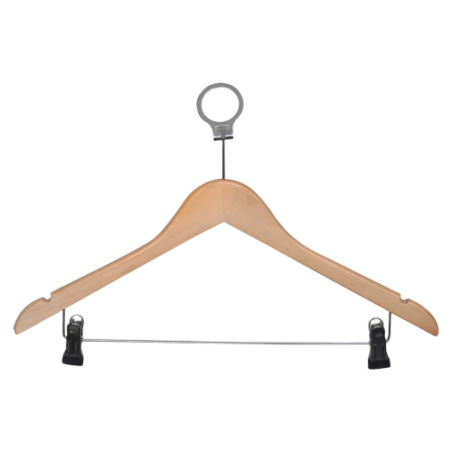 Mandallı Ahşap Otel Askısı