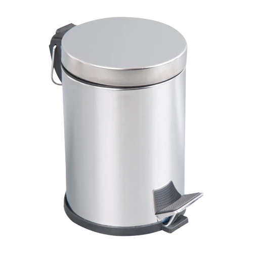 Paslanmaz Pedallı Çöp Kovası 12 Litre