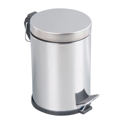Paslanmaz Pedallı Çöp Kovası 12 Litre
