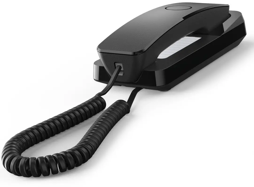 KAREL DUVAR TİPİ TELEFON SİYAH VE BEYAZ