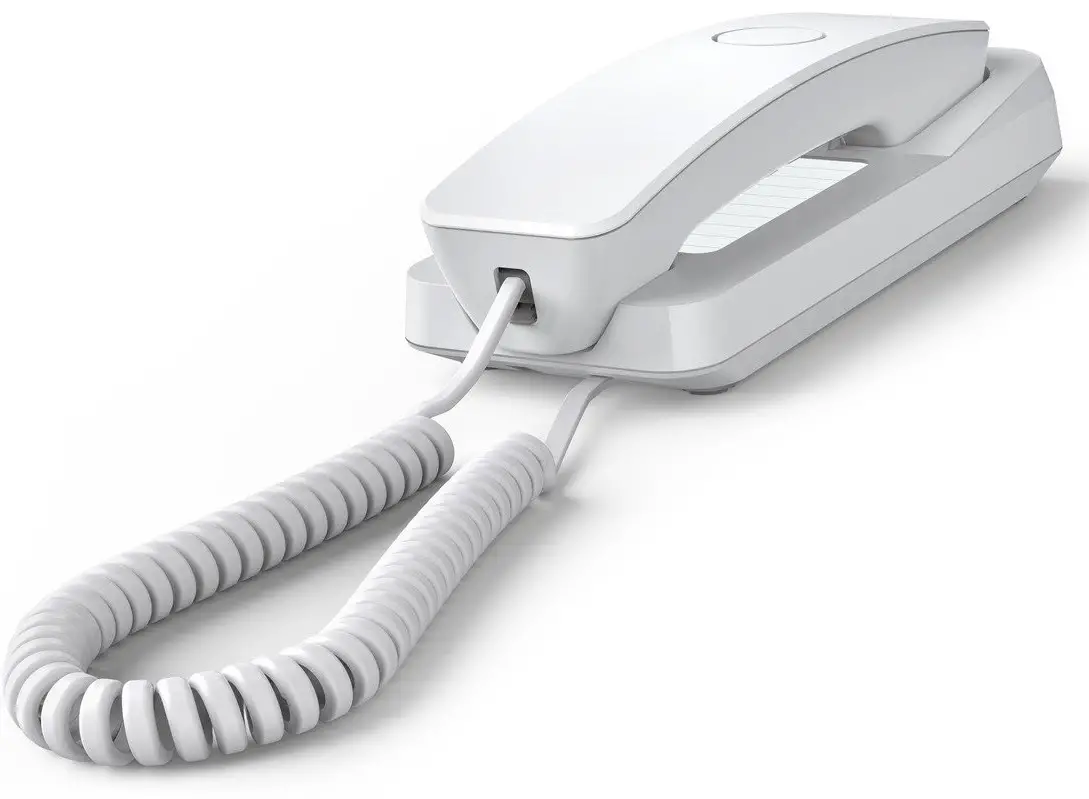 KAREL DUVAR TİPİ TELEFON SİYAH VE BEYAZ