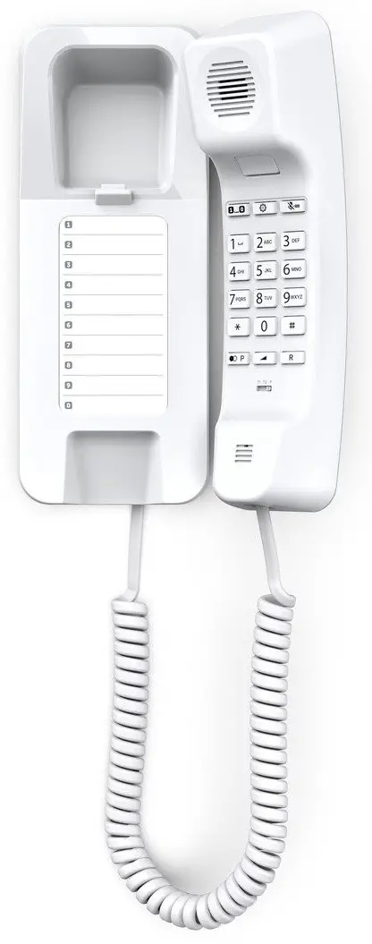 KAREL DUVAR TİPİ TELEFON SİYAH VE BEYAZ